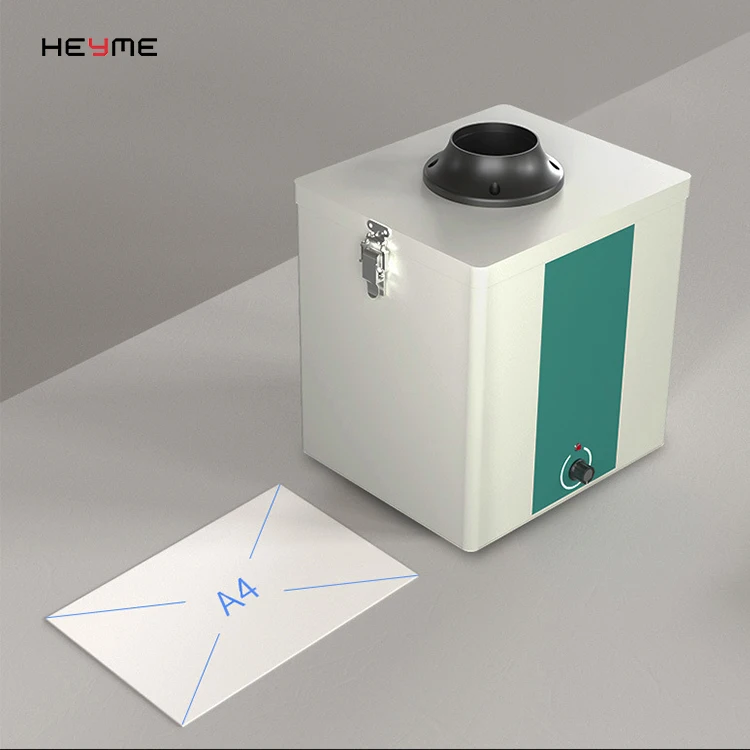 A3 air smoke air filter purifier for DTF printer Oven and shaking powder home desktop equipment