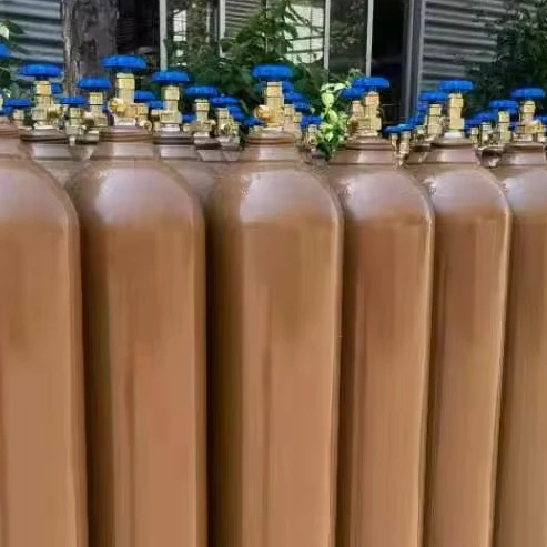 High quality steel cylinders for oxygen, nitrogen, argon filling