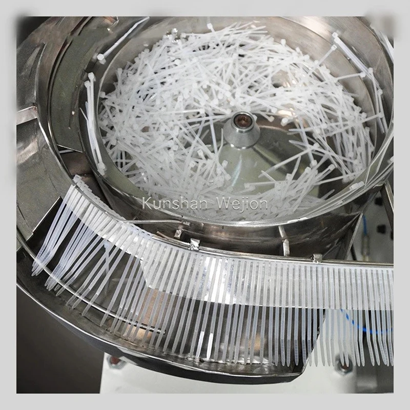 Hand Hold Tying Gun Tie Machine Cable Plastic Nylon Automatic Tie Feeding with Vibrating Plate for 80-200mm Cable