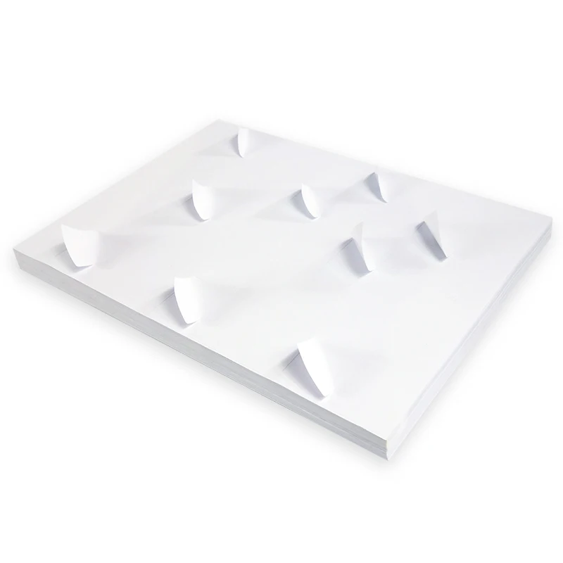 Самоклеящаяся бумага, А4 Этикетка, 12 белых наклеек, 50 листов, 600 адресных этикеток, 2x6