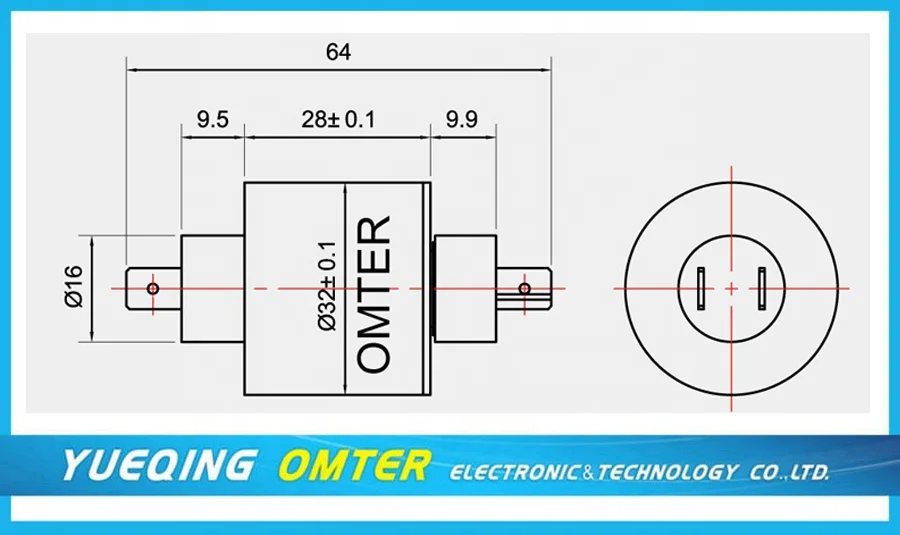 Электрическое поворотное скользящее кольцо