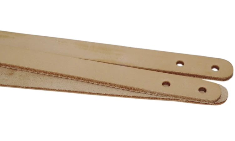 Furniture Soft Vegetable Tanned Leather Pull Handles Antique Doors Cabinets Pulls Knob Closet Drawer Genuine Leather Handle
