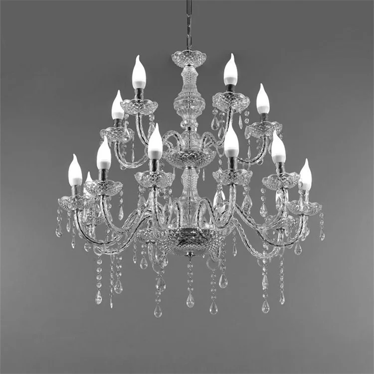 Wedding Acrylic Crystal Chandelier Wedding Hall Decorative Lights Wedding Props Chandelier
