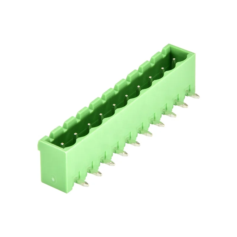 5.08mm Pitch 2P-10P Right Angle  Wire to Board Pluggable Type male PCB Terminal Block Connector