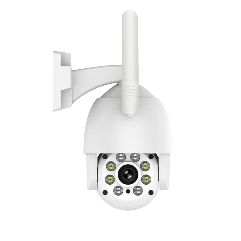 1080P Outdoor Speed Dome Wifi IP Camera 2MP H.265 Audio PTZ Wireless AI Camera Cloud-SD Slot ONVIF Security CCTV Camera