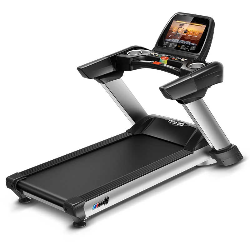 OEM Treadmill Factory YPOO Commercial Treadmill 58cm Belt Semi Commercial Treadmill Gym Equipment TFT Screen