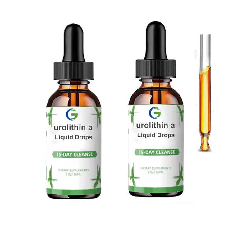 OEM supplement nad drop urolithin a drops cosmetic Antioxidants urolithin a liquid