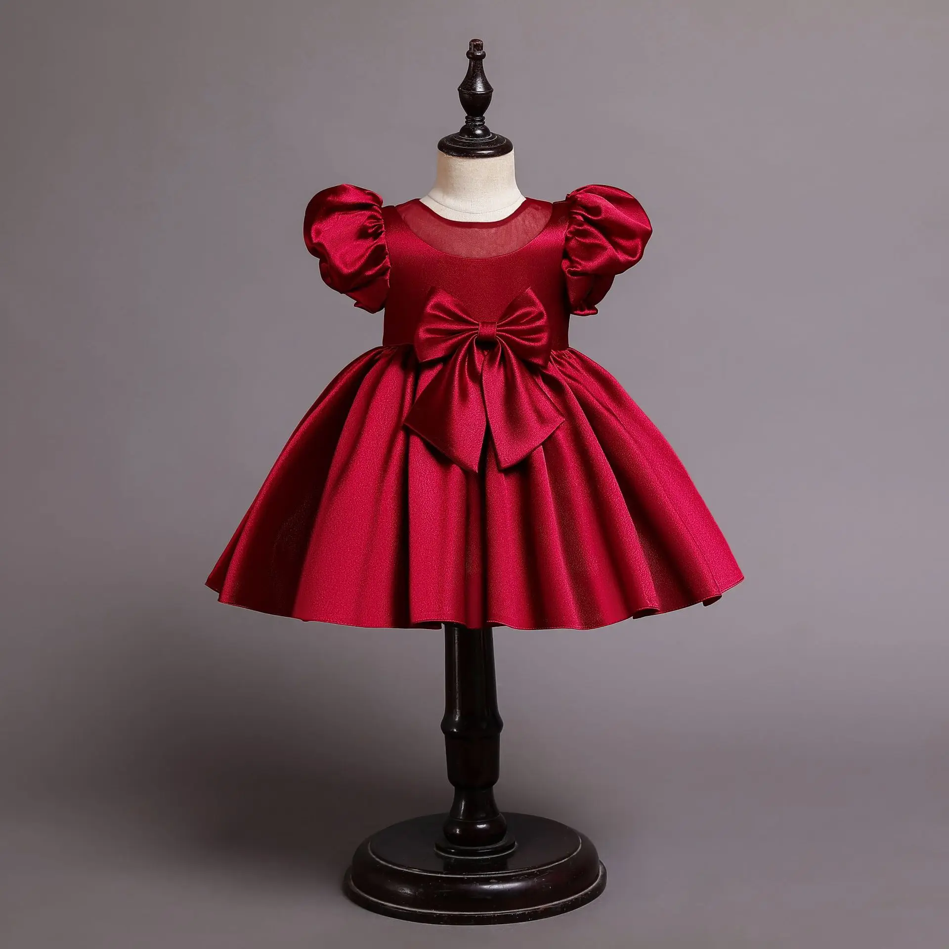 XR011 2 Years Old Girl Birthday Dress Baby Clothes Wholesale Newborn Baby Girl Princess Frock Dress