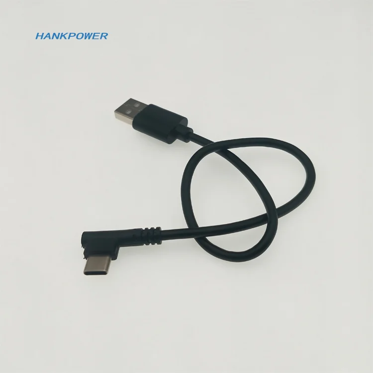Прямоугольный разъем (под углом 90 градусов) USB-C кабель быстрой зарядки USB Type C для и передачи