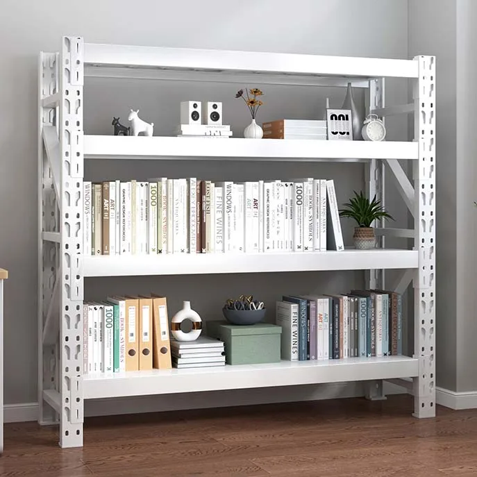 Custom medium duty boltless shelving iron storage racking etagere metal shelf