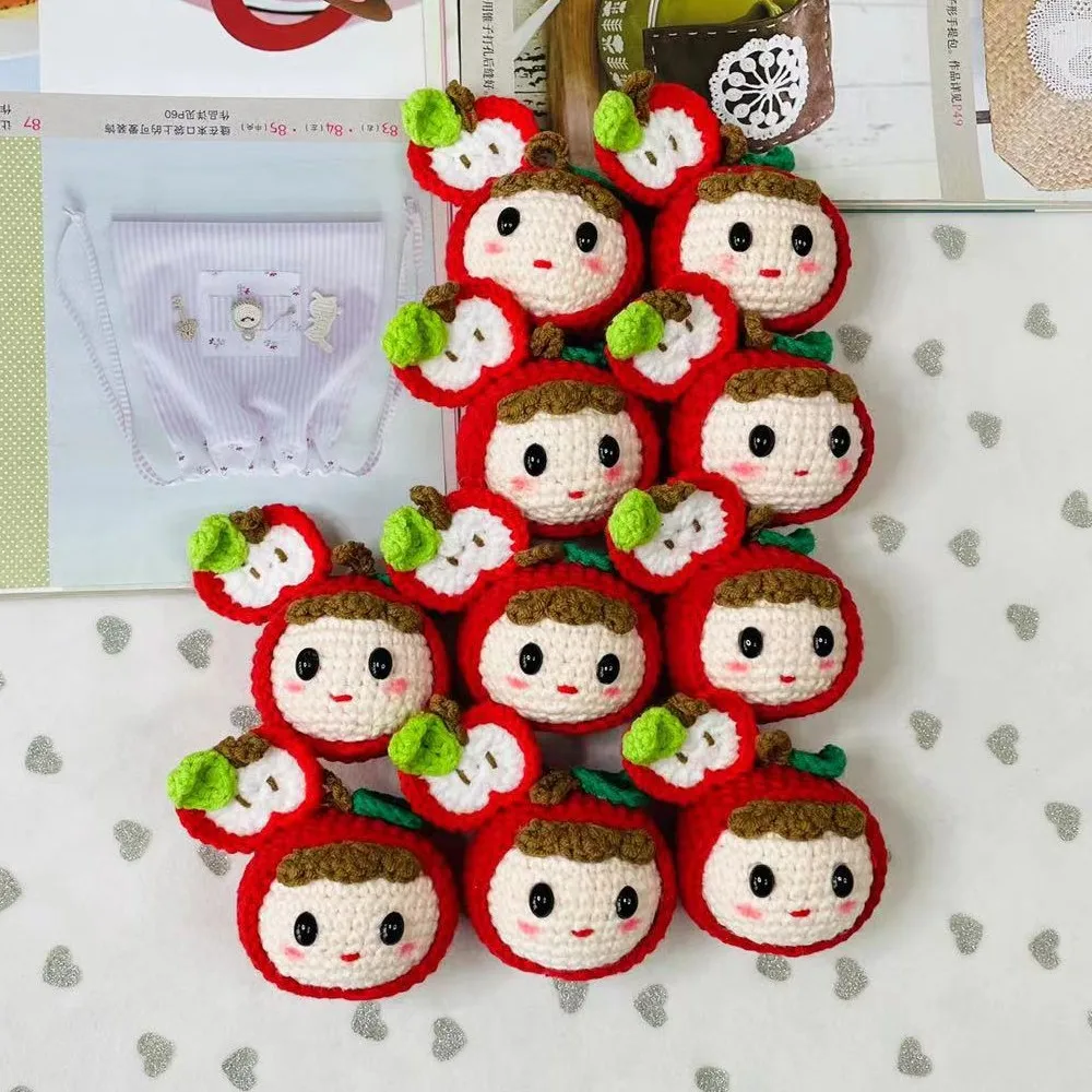 Cute Hand Craft Accessories Gift Decoration Handmade Crochet Keychain Toys