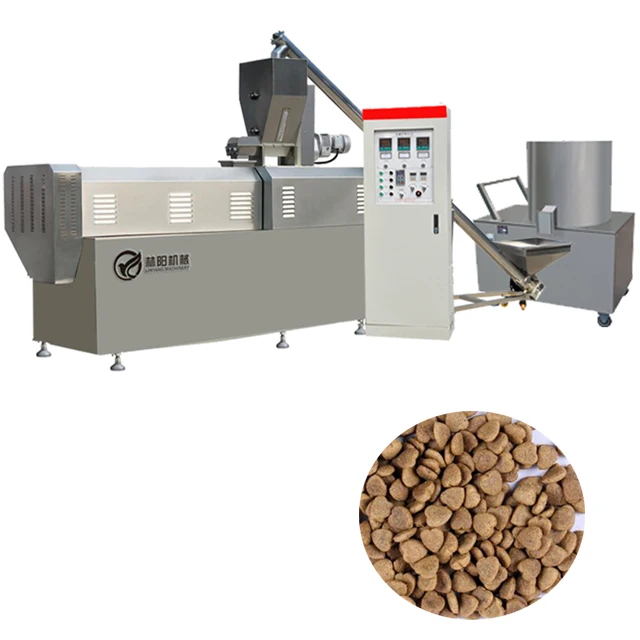 Dog Food Complete Production Line Extruder Machine Dog Food Extruded Dog Food Making Machine