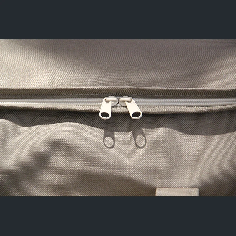 Durable waterproof/dustproof 600D Oxford fabric zipper quilt blanket bag