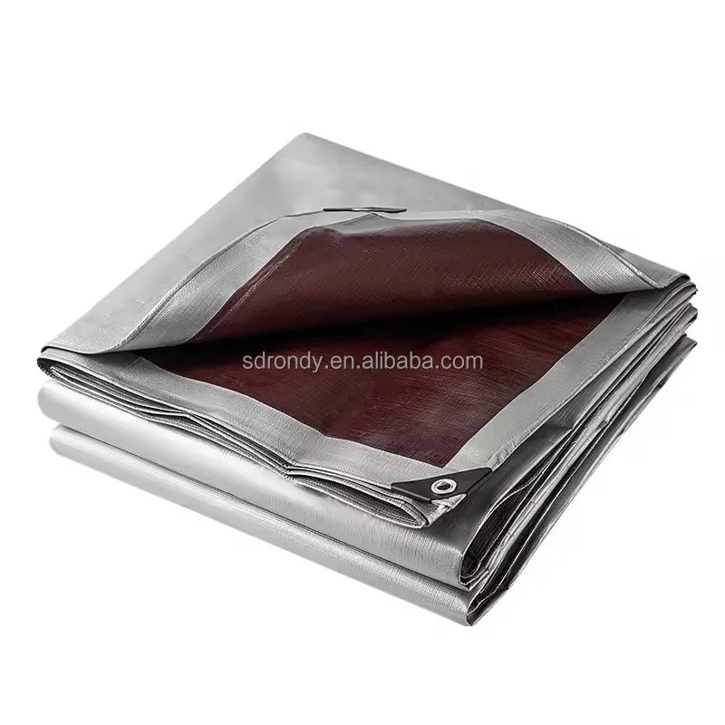 China Manufacturer PE Tarpaulin 100% Waterproof Poly Tarp Roll Or Sheet PE Waterproof HDPE Laminated Fabric