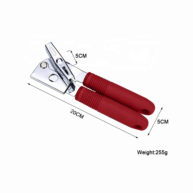 High Quality Blue Color Comfortable Grip Heavy Duty Stainless Steel Can Opener