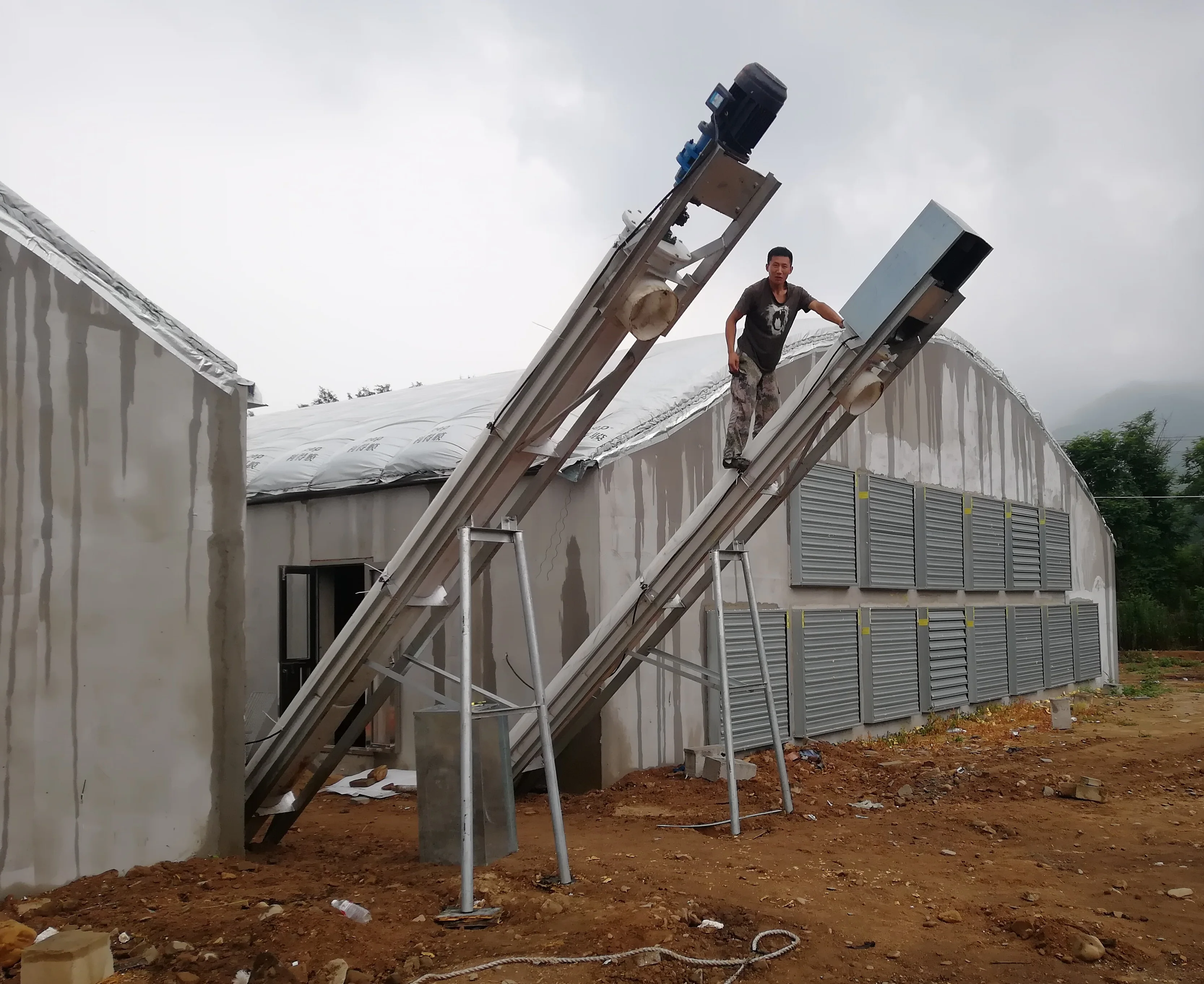 Other Animal Husbandry Equipment chicken cage with animal feeders