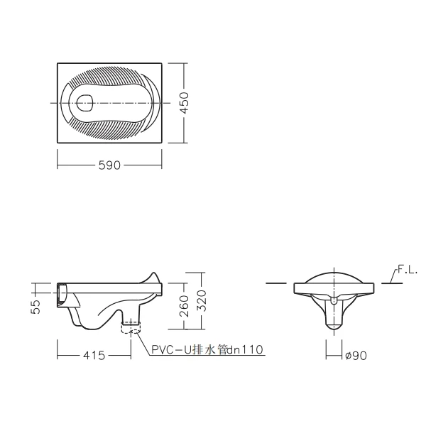 Modern Design Patterned Pan 0021A Ceramic Dual-Flush WC Toilet Floor Mounted Concealed Tank S-Trap Drainage Home Hotel Bathroom