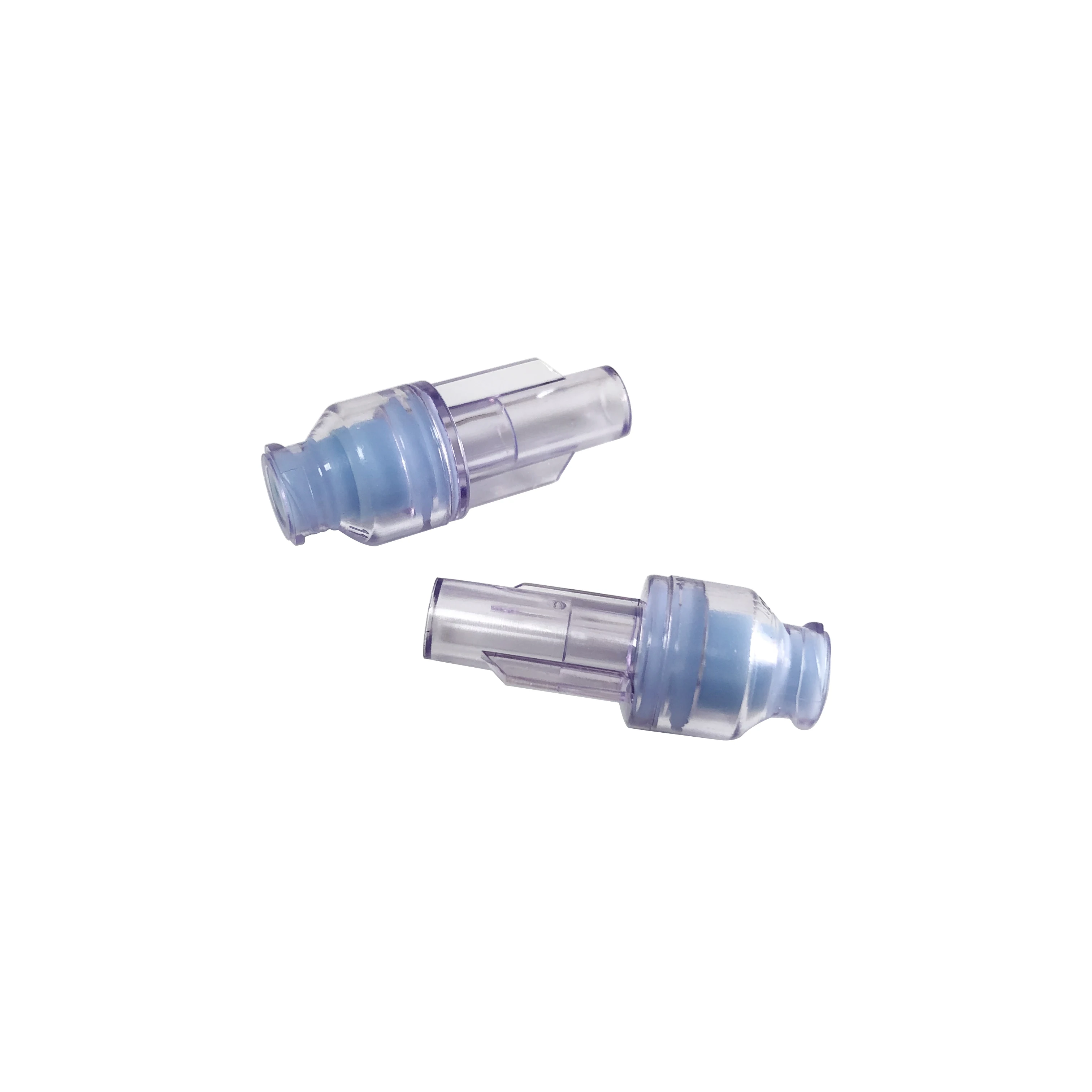 Medical Device Parts Negative High Pressure Compatibility Positive Pressure Straight Site Needle Free Injection Connector