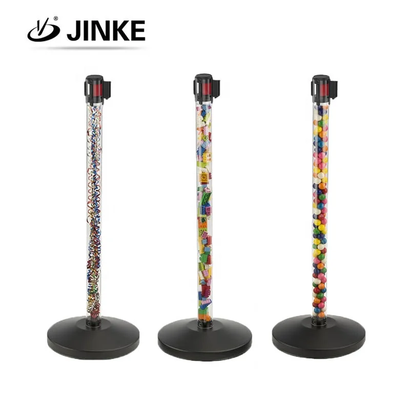 Indoor Expandable Safety Barrier Stand Red Carpet Vip Walk Way Poles Crowd Control Barricade Q Manager Belt Post Stanchions