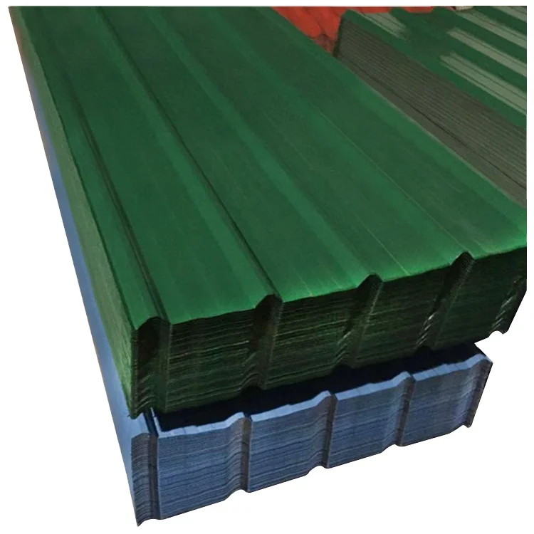 High Quality Galvanized Color Coated Metal Roofing Sheet For Low-Slope Roofs With Corrugated Steel