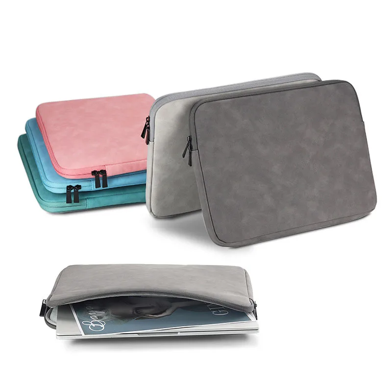 new funky hotsale Wholesale factory custom logo comfortable fashion PU vegan leather Laptop Sleeve Cute Computer Bag