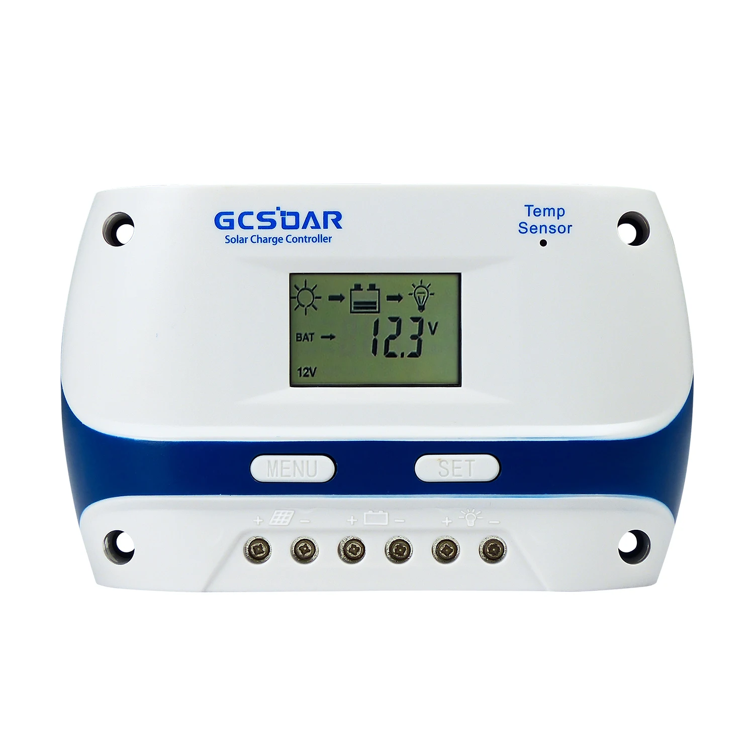GCSOAR 20A Pwm контроллер солнечного заряда для солнечной энергетической системы дома вне сети