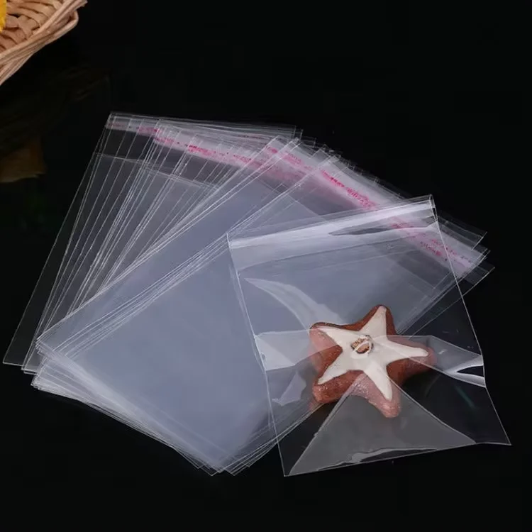 Custom Printed Self-Adhesive Polypropylene Cello Opp Plastic Bag Packed Resealable Packaging & Printing Product