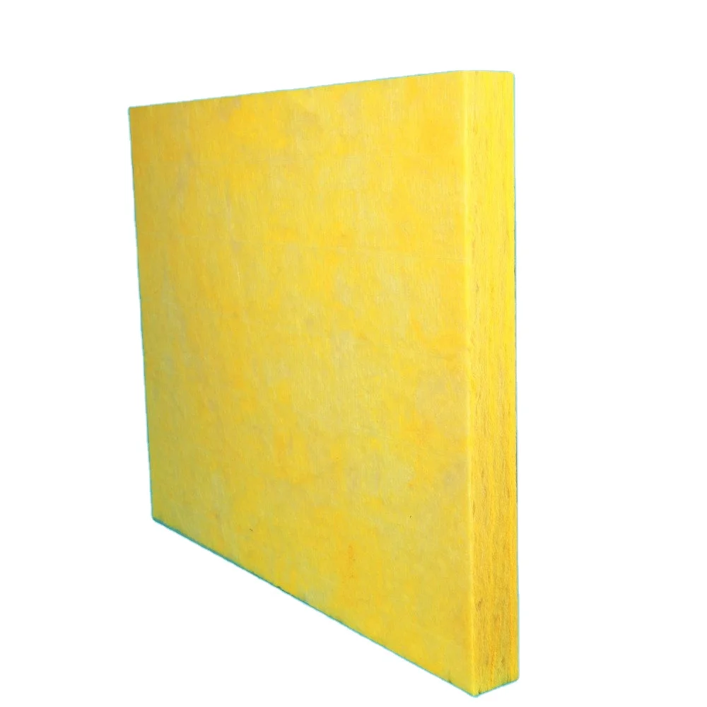 Sound Absorption Glass Wool Board 25/100/150mm Glass Wool Insulation