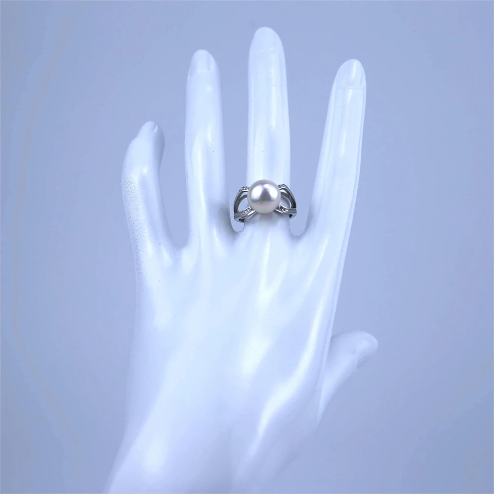 Wholesale Price Vintage 925 Silver Bright Natural Pearl Suitable For All People Real Freshwater Pearl Jewelry