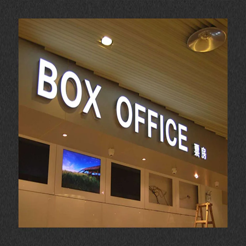 Custom led channel sign logo business store front sign signage letter name board design for shop