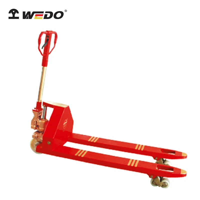 WEDO German DIN standard& BAM Certification ATEX Non-Sparking Hydraulic Pallet Truck