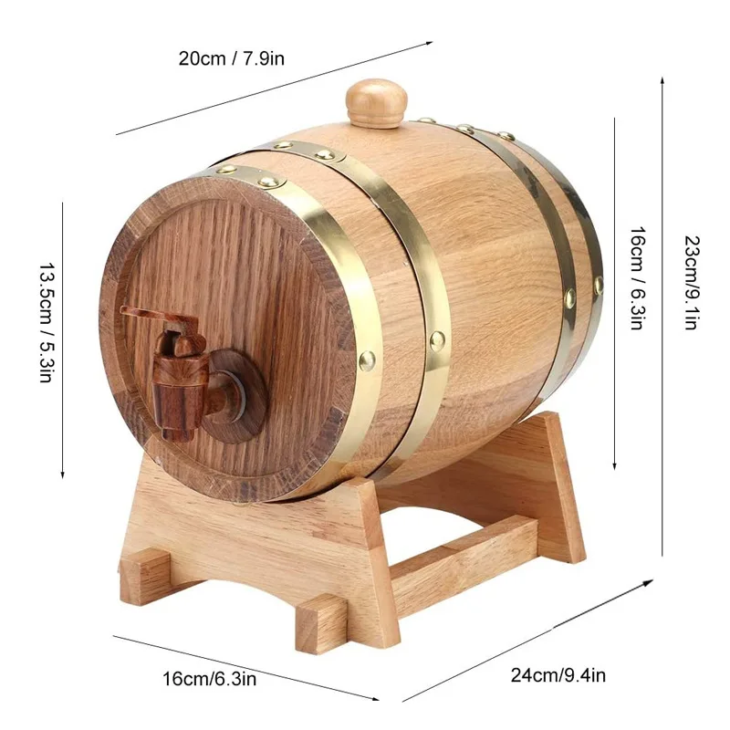 Oak Aging Barrel Charred Oak Bourbon Whiskey Barrels The Home Decor Oak Aging Barrel with Wood Stand