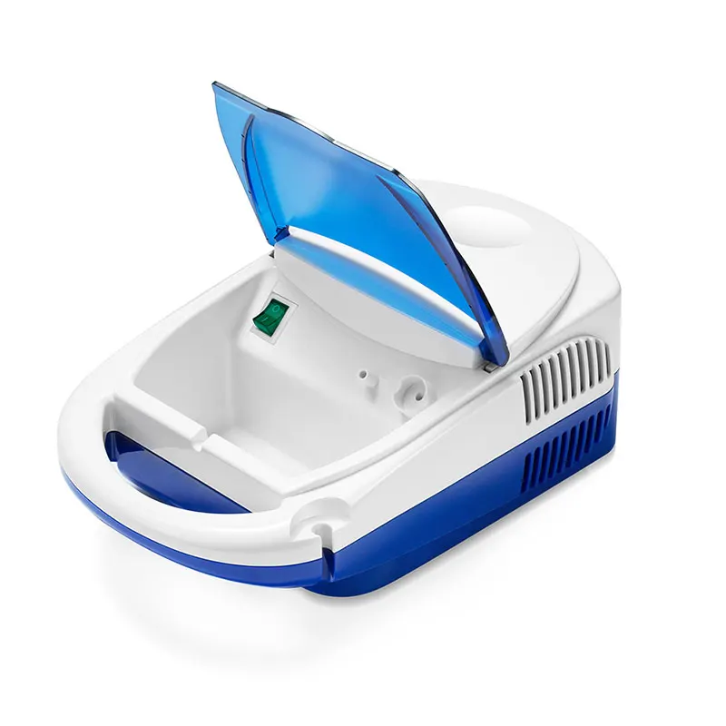 CE ISO Atomizer Portable Nebulizer Machine Mesh Compressor Nebulizer Medical Disposable Nebulizer With a total set accessories
