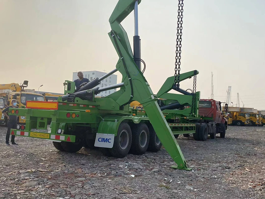 3 Axle 20ft 40ft Side Loader Sidelifter Container Semi Trailer for Sale in Africa