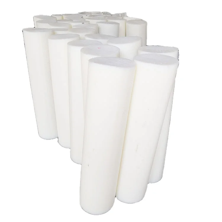 Customized size Environmental protection Food grade plastic mc nylon rod white pa6 round rod