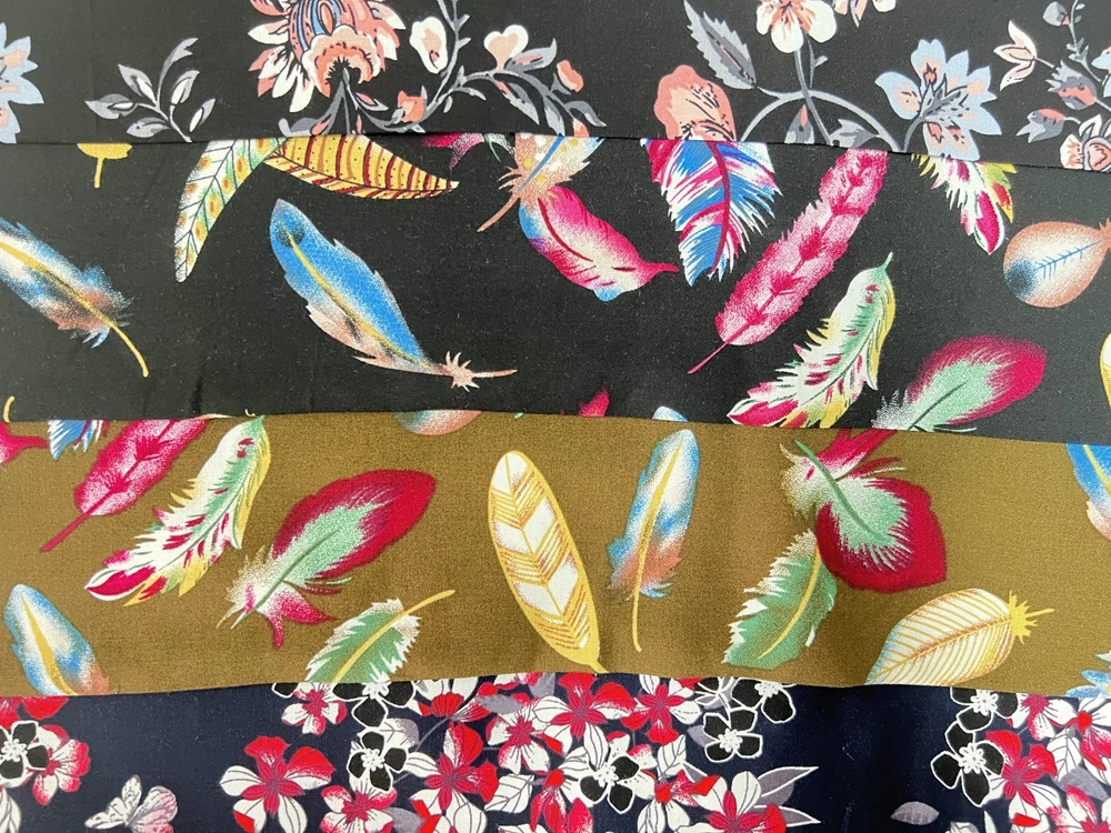 Factory directly wholesale popular 57/58 100% viscose material plain printed rayon fabric