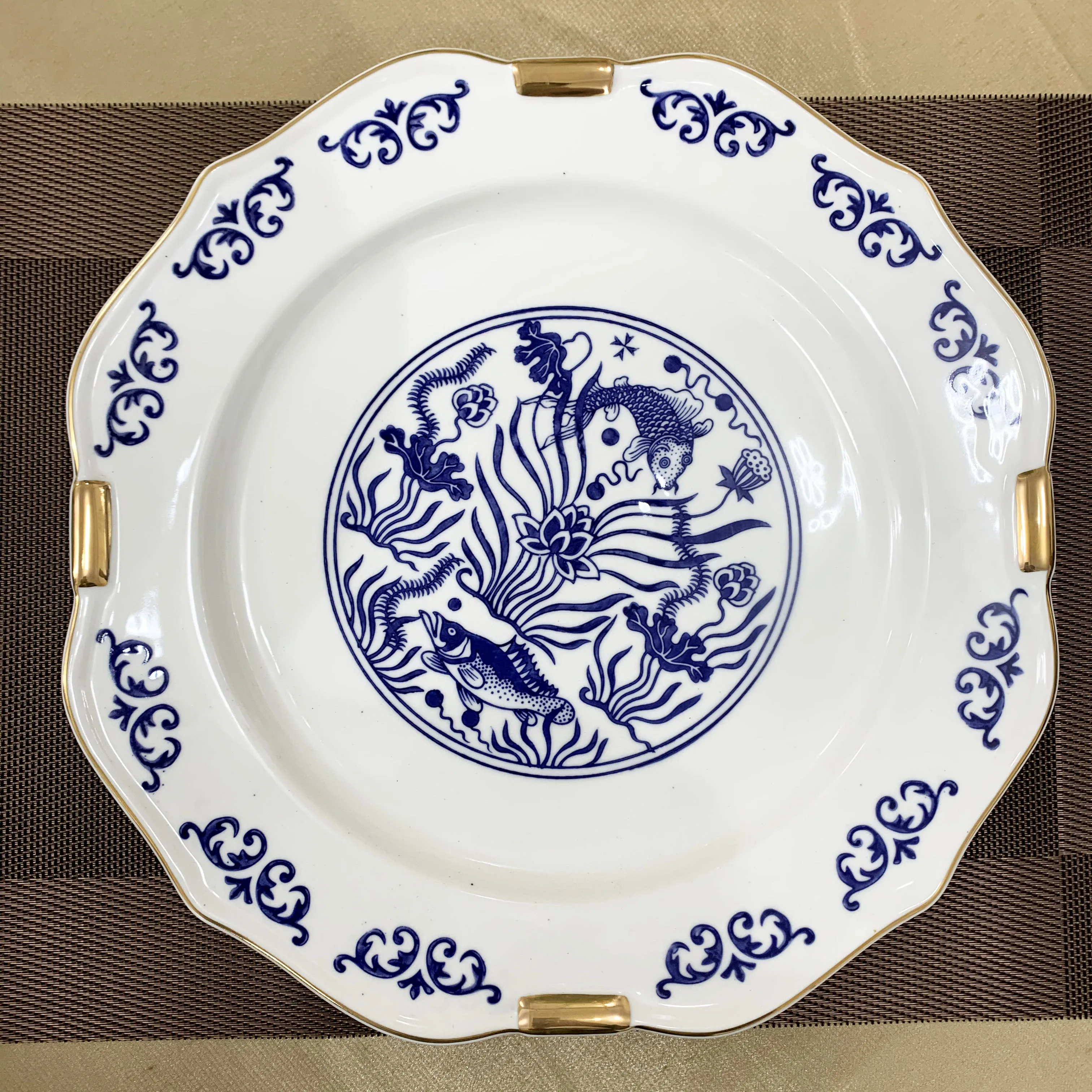 Cheap price white porcelain bone china ceramic dinner plate tableware western plates tray for hotel restaurant party home office