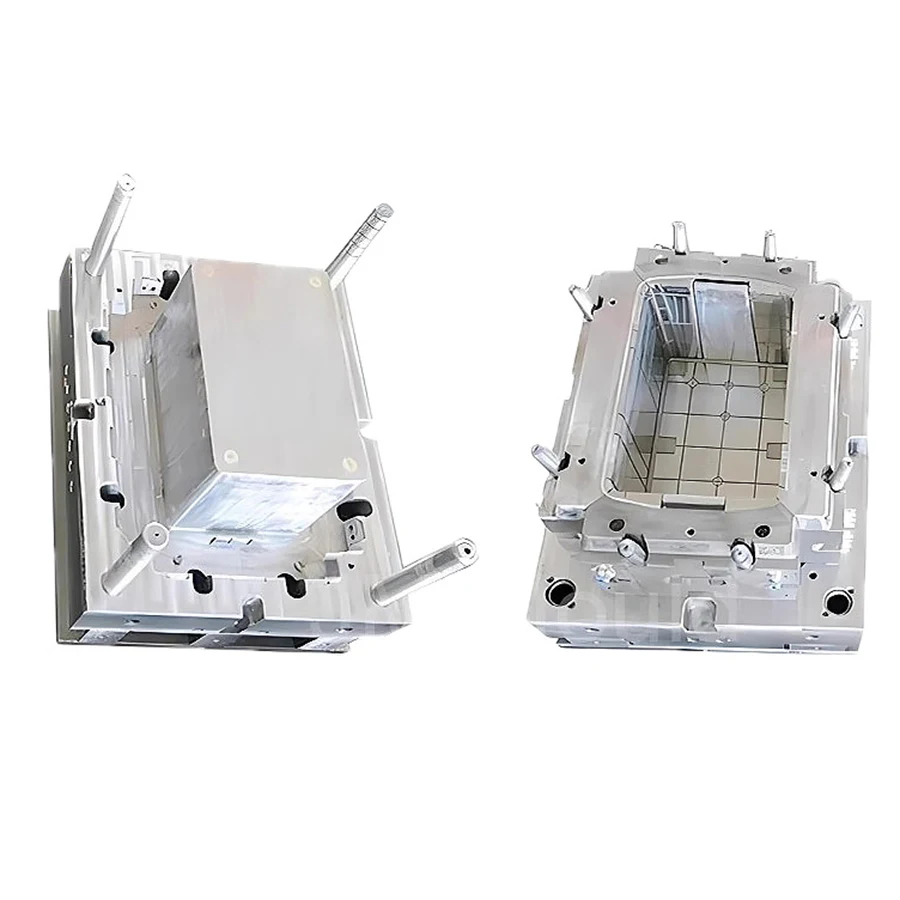Large plastic mold injection molding storage bucket mould injection plastic parts injection mold maker molds for plastic