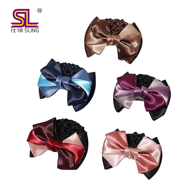 Новые Ленточные заколки для волос с бантом