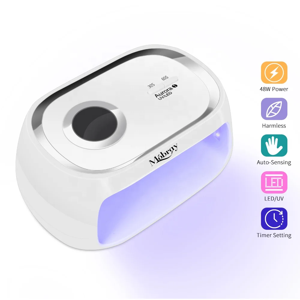 Work With All UV LED Gel Timer Setting Gel Nail Machine Nail Set Kit With UV LED Lamp