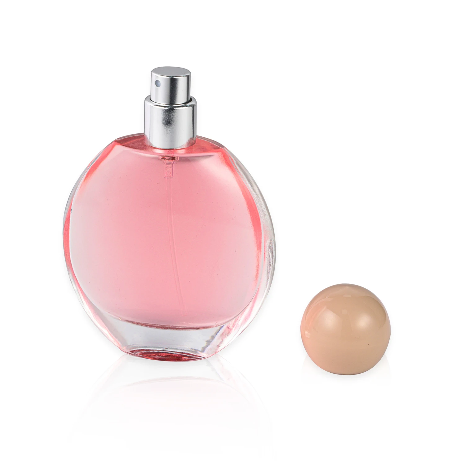 New Factory stocks cheap price 1/2 oz perfume bottles 20ml 30ml 50ml 100 ml perfume bottle with gold silver cap