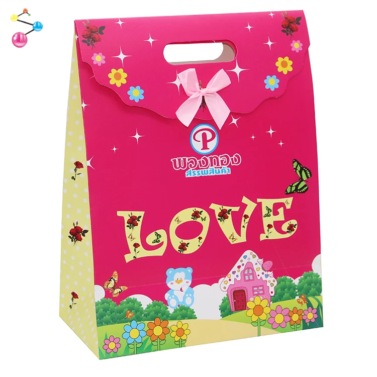 Paper Packaging Bag 100Gsm Non Woven Self Adhesive Seal Wedding Gift Bag