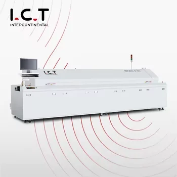 Soldering Machine 150-200w for SMT Electronic Reflow Oven Customized Forsure Reflow Oven With Low Price