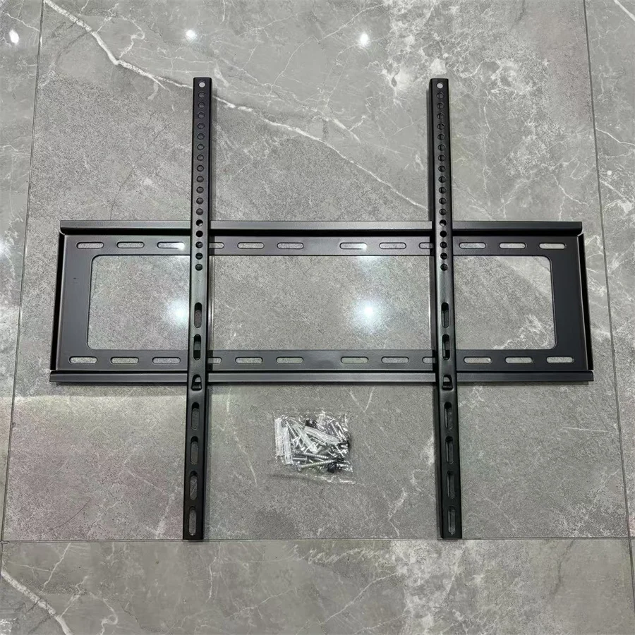 75KGS Loading Capacity Fixed TV Wall Mount LED LCD TV Bracket On Wall VESA 600x700mm Suit For Large Size Screen 65-130 Inches