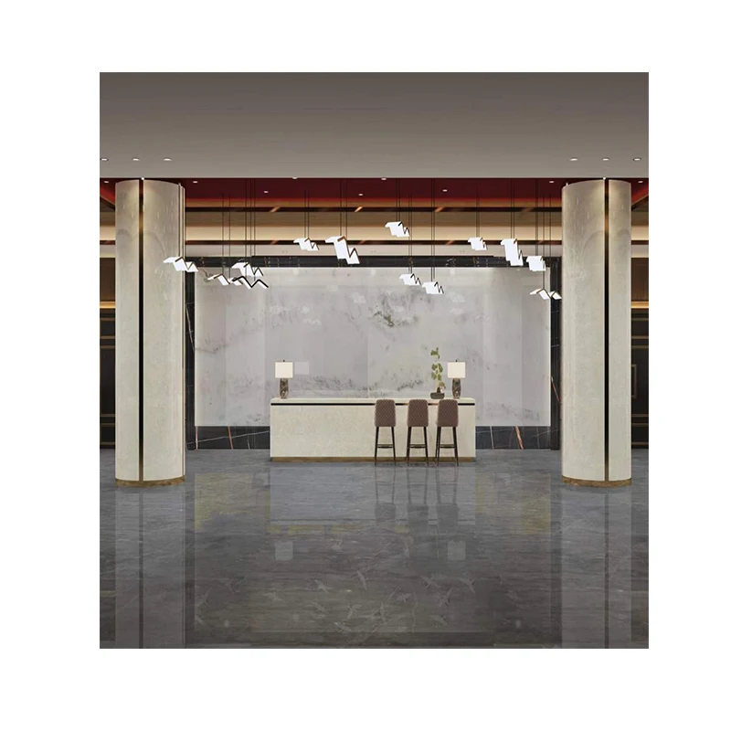 DeliveryStone Chinese Famous Stone Landscape Painting Marble Slab Luxury Indoor Wall Panel