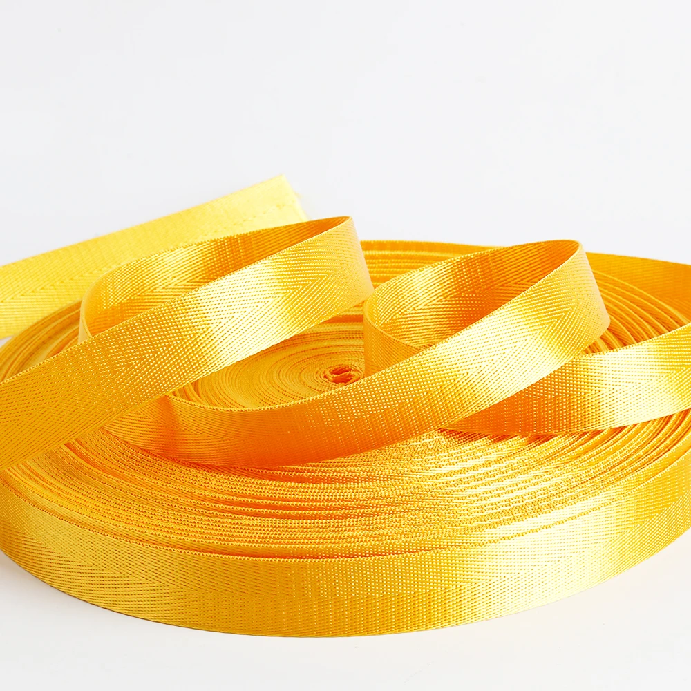 Custom Nylon Webbing Strap 20mm 25mm 32mm 38mm 50mm Herringbone Webbing