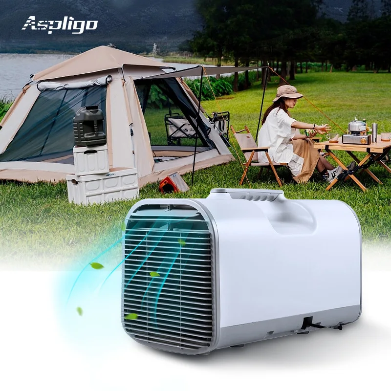 9000 BTU Small Desktop Table Quiet Portable Ac Mini Air Cooler Fan Personal Space Air Conditioning For Room Office Desk