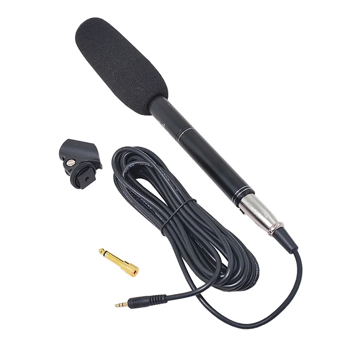 For DSLR Camera Video Camcorder Condenser Microphone Interview Mic 3Meter Effective Pickup Range