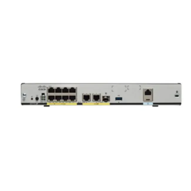 C1111-8P 8-port POE power supply dual universal WAN Ethernet enterprise router