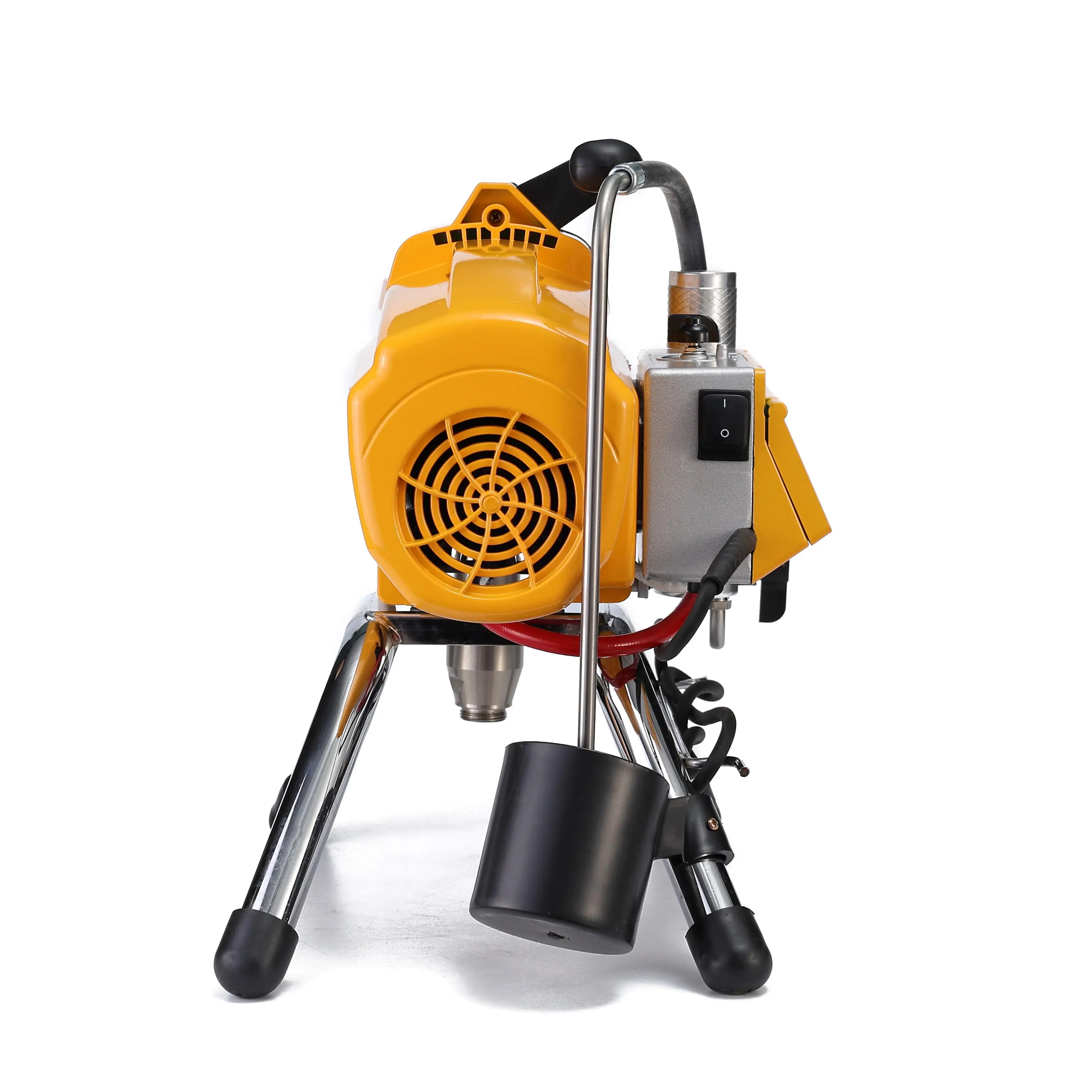 OEM manufacture electric hydraulic airless putty spraying machine for spraying latex paint and putty
